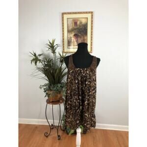 Apt. 9 Women Blouse Minimalist Mob Wife Embelished loose Sleeveless L Bella Swan
